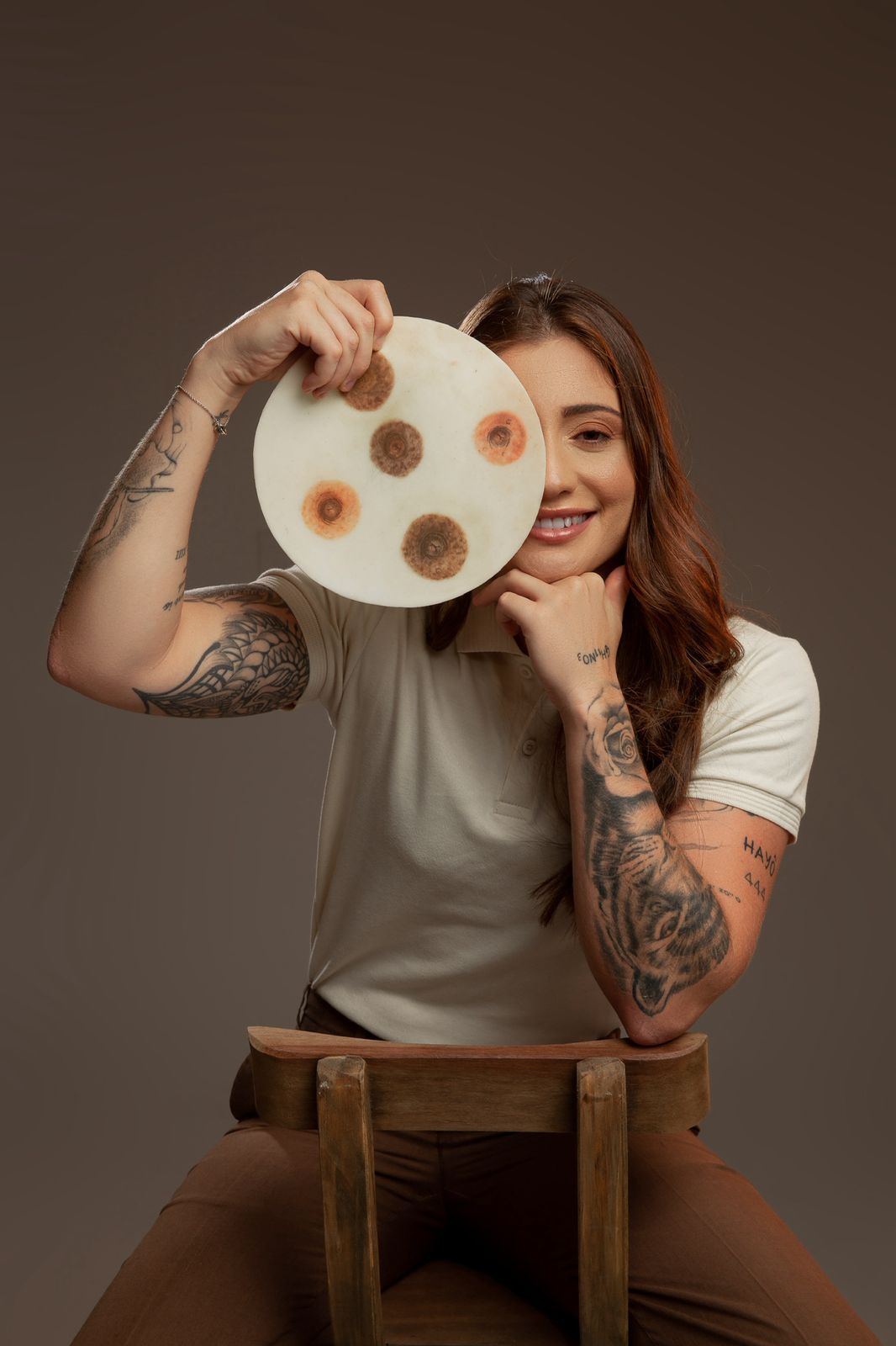 Thay Almeida em atendimento